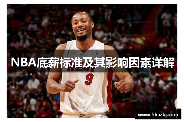 NBA底薪标准及其影响因素详解